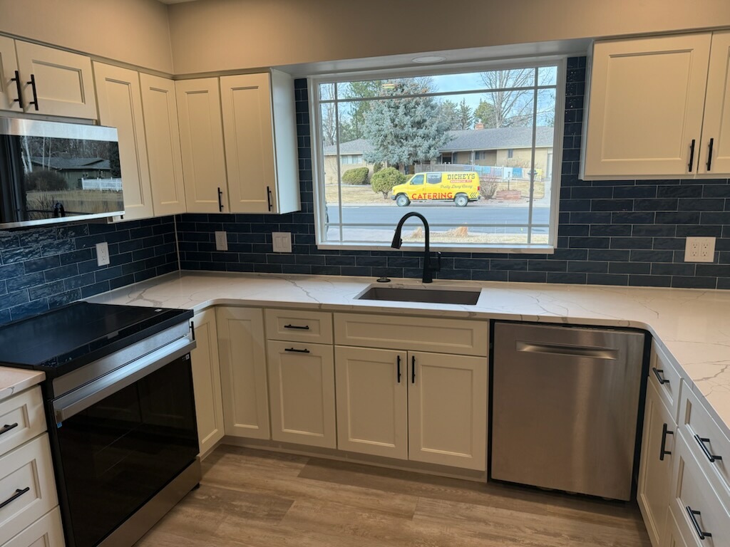 Flooring installation in a Northern Colorado home